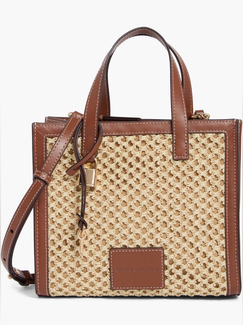 Marc Jacobs Mini Grind Handbag Color Natural